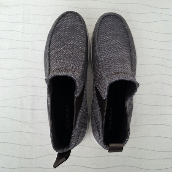 NEW Ariat Mens Hilo Midway Heathered Brown Slip On Shoes 10042396 Size 8.5D - Picture 5 of 10